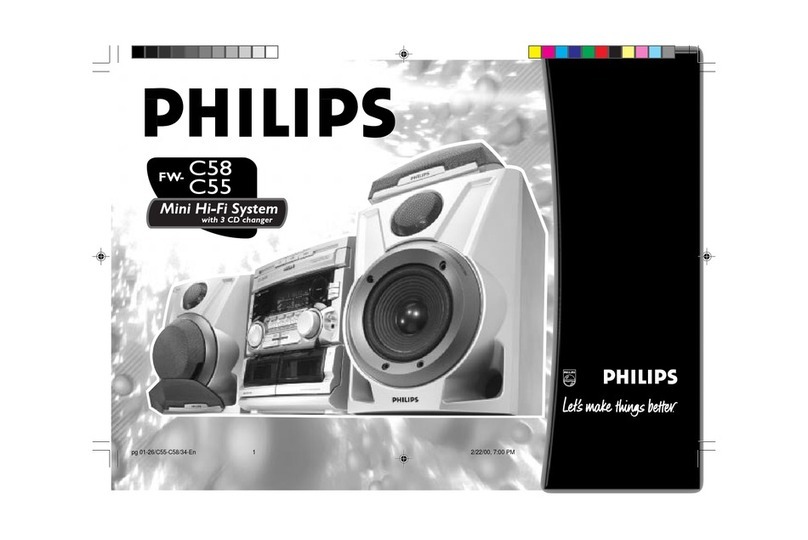 Philips FW-C55/25 User manual