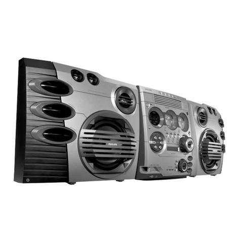 Philips FWM589/25 User manual