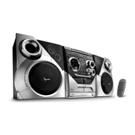 Philips FWM35/25 User manual