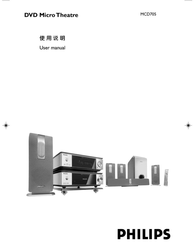 Philips MCD705/93 User manual Philips MCD705/93 User manual