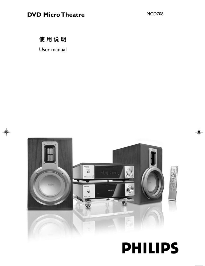 Philips MCD708/93 user manual
