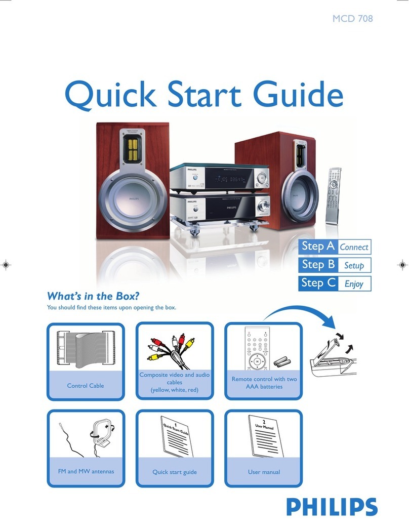 Philips MCD708/98 User manual