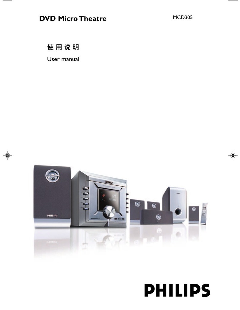 Philips MCD305/93 User manual
