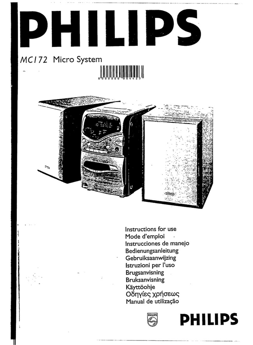 Philips MC172/41 User manual
