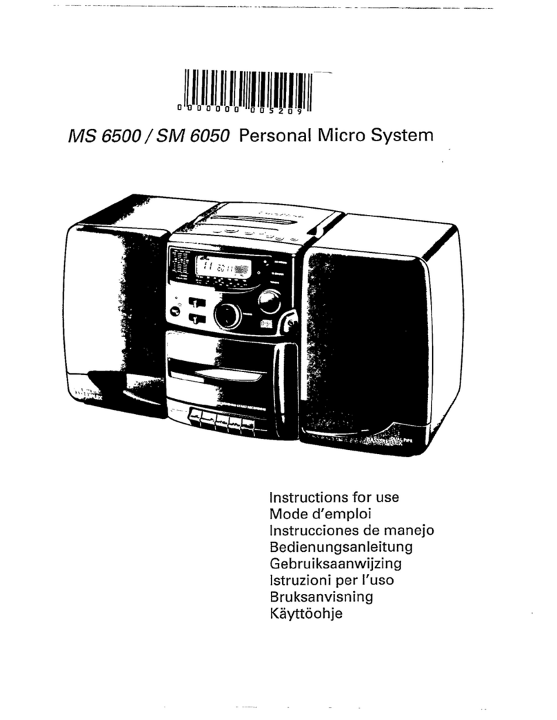 Philips MS6500/18 User manual