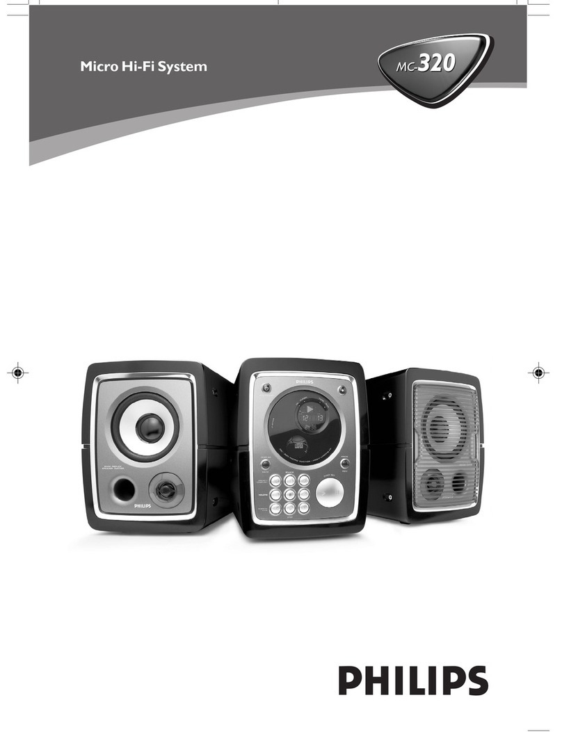 Philips MC-320/19 user manual