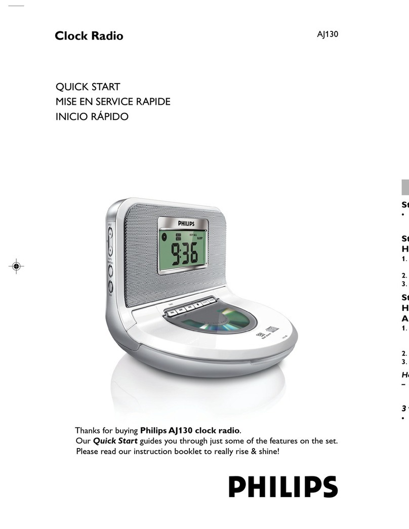 Philips AJ130/37 User manual