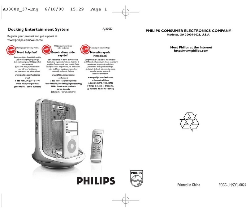 Philips AJ300D/37B user manual
