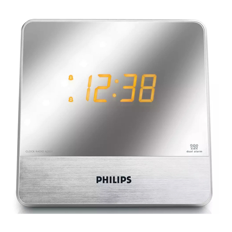 Philips AJ3231/12 user manual