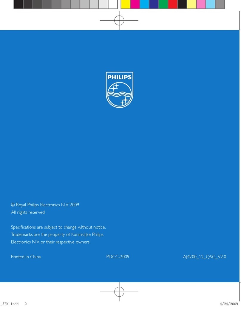 Philips AJ4200/12 quick start guide