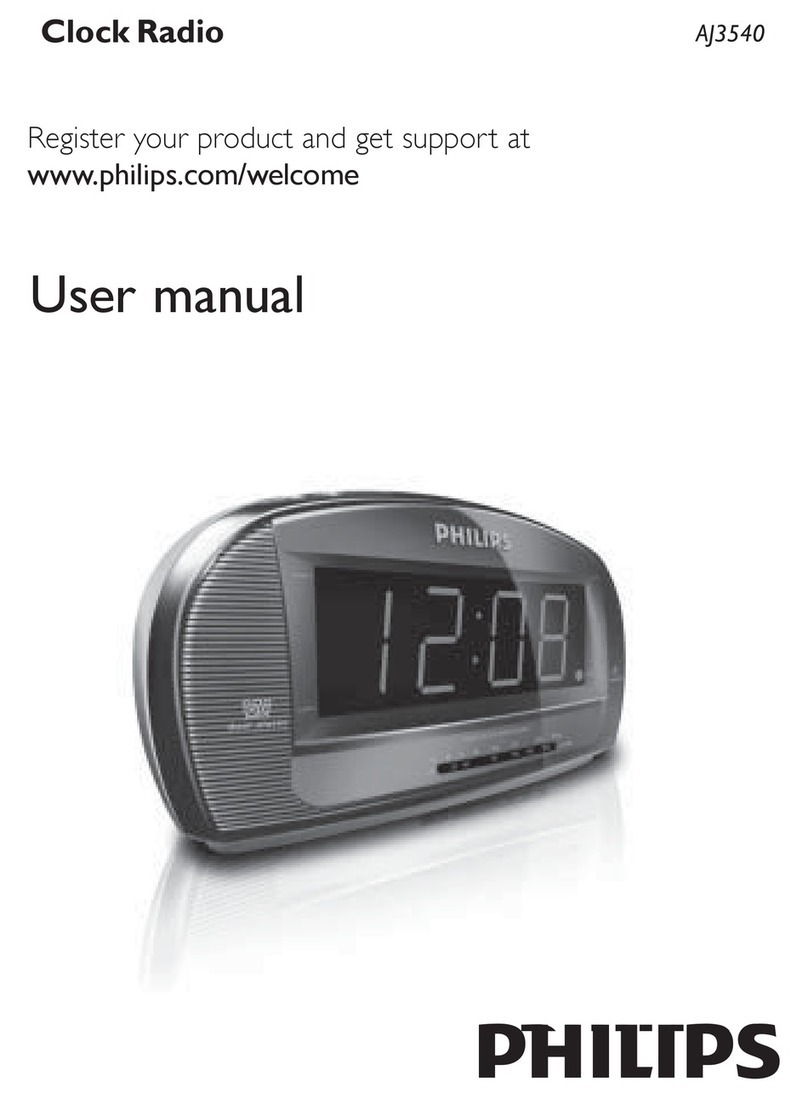Philips AJ3540/96 user manual