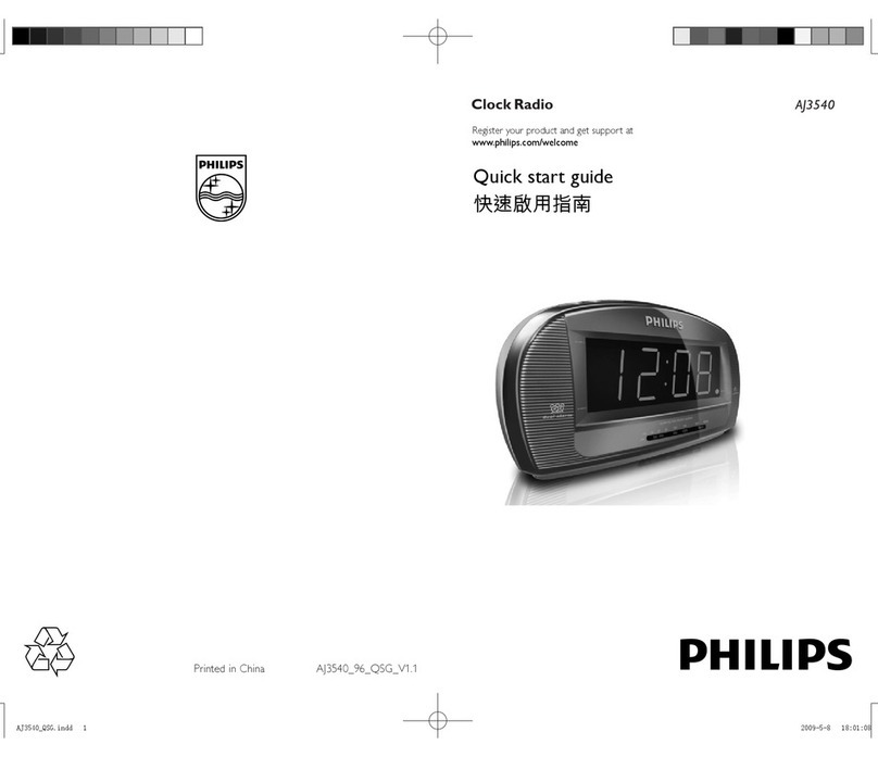 Philips AJ3540/96 User manual