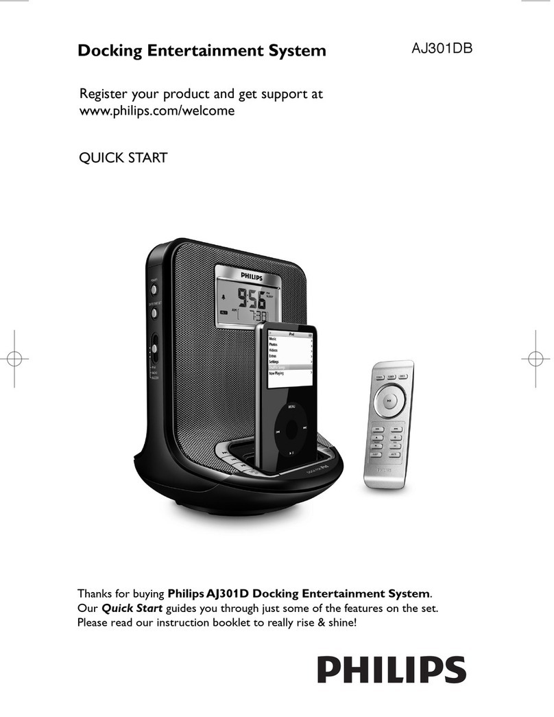 Philips AJ301DB/79 quick start