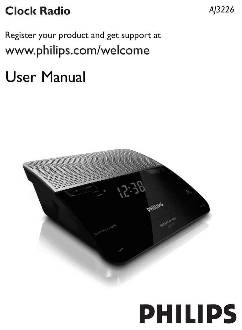 Philips AJ3226/79 User manual