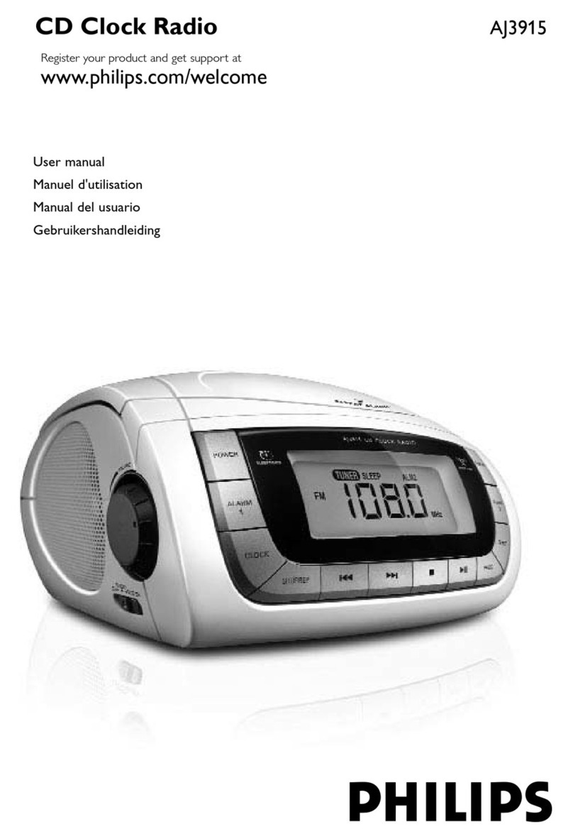 Philips AJ3915/12 user manual