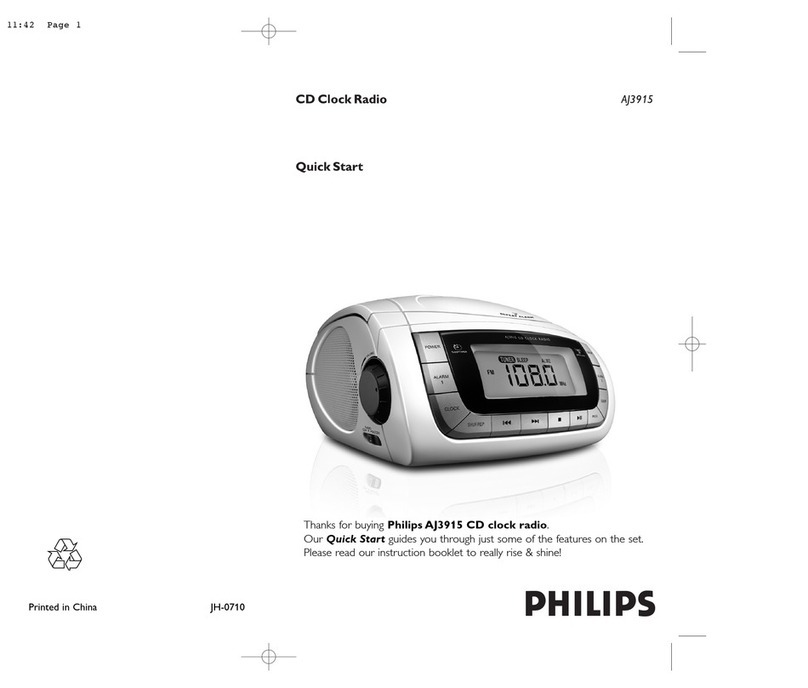Philips AJ3915/79 quick start