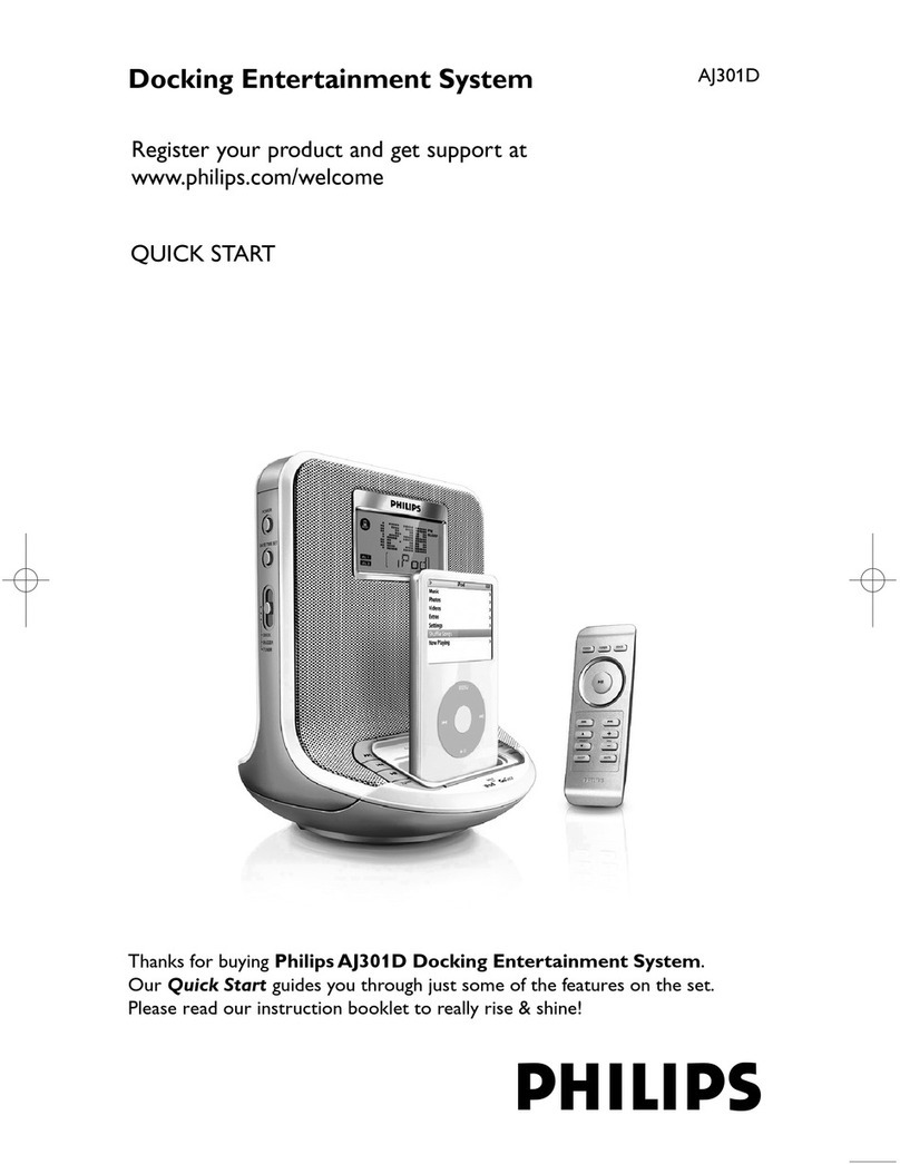 Philips AJ301D User manual
