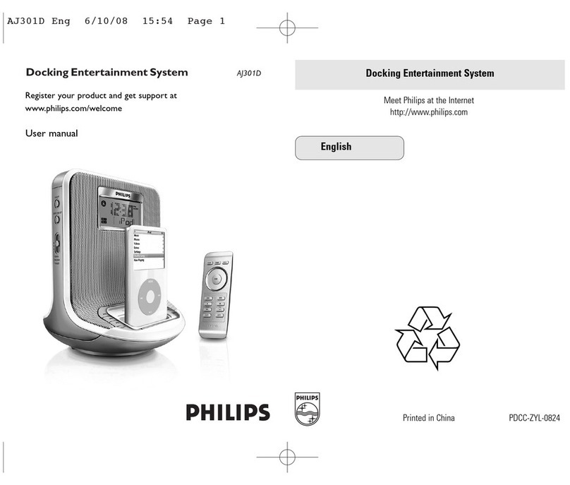 Philips AJ301D user manual