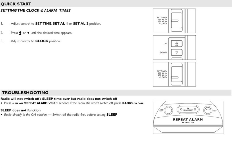 Philips AJ3230/79 User manual Philips AJ3230/79 User manual