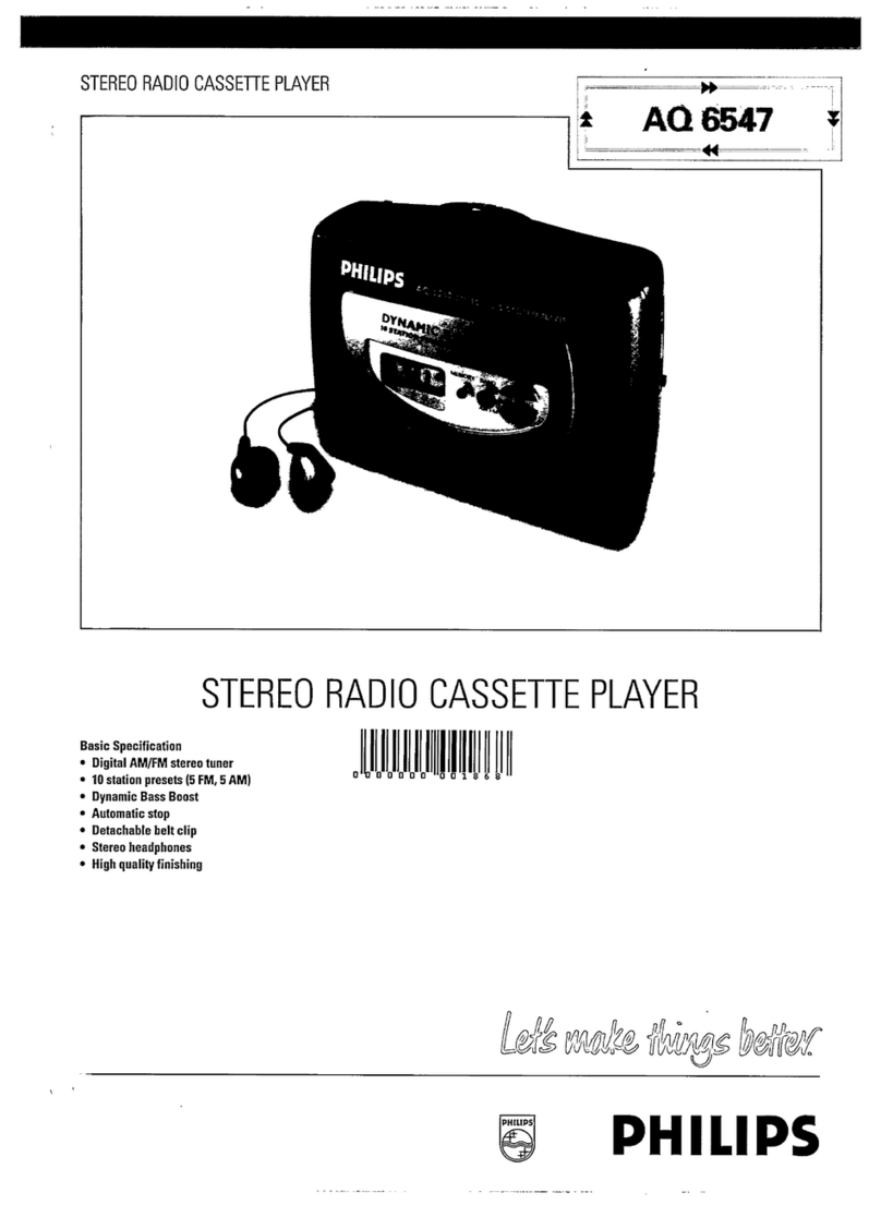 Philips AQ6547/00S User manual Philips AQ6547/00S User manual