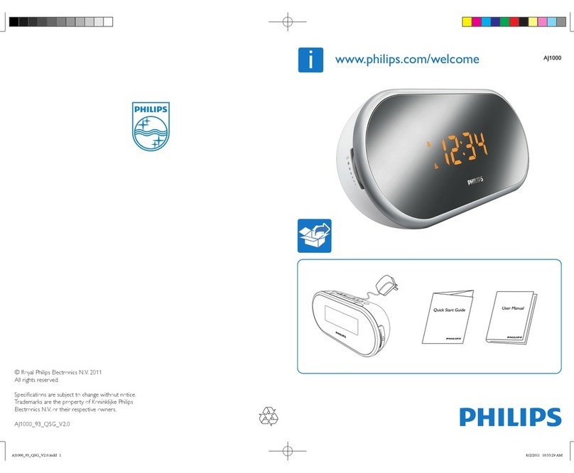 Philips AJ1000/93 User manual