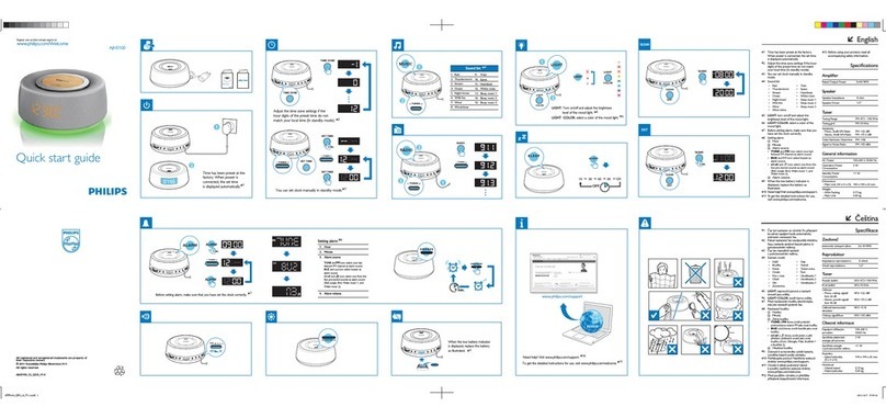 Philips AJH5100/12 quick start guide