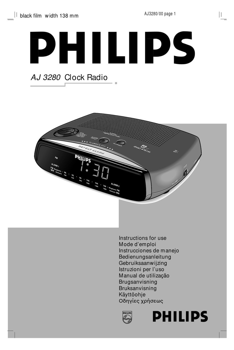 Philips AJ3280/00 User manual