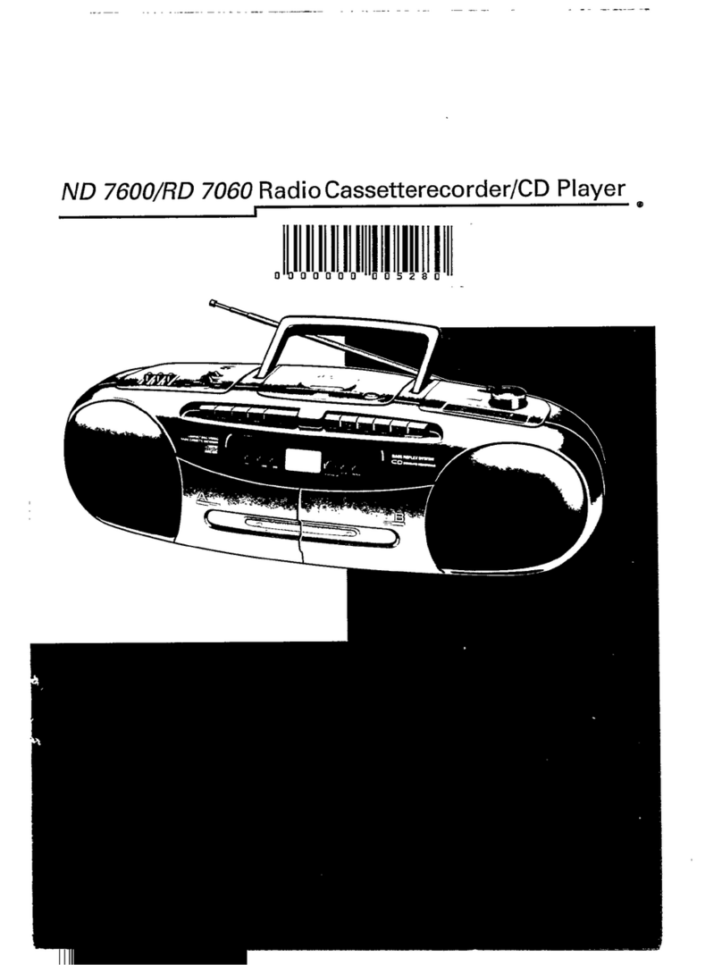 Philips RD 7060/58 User manual Philips RD 7060/58 User manual