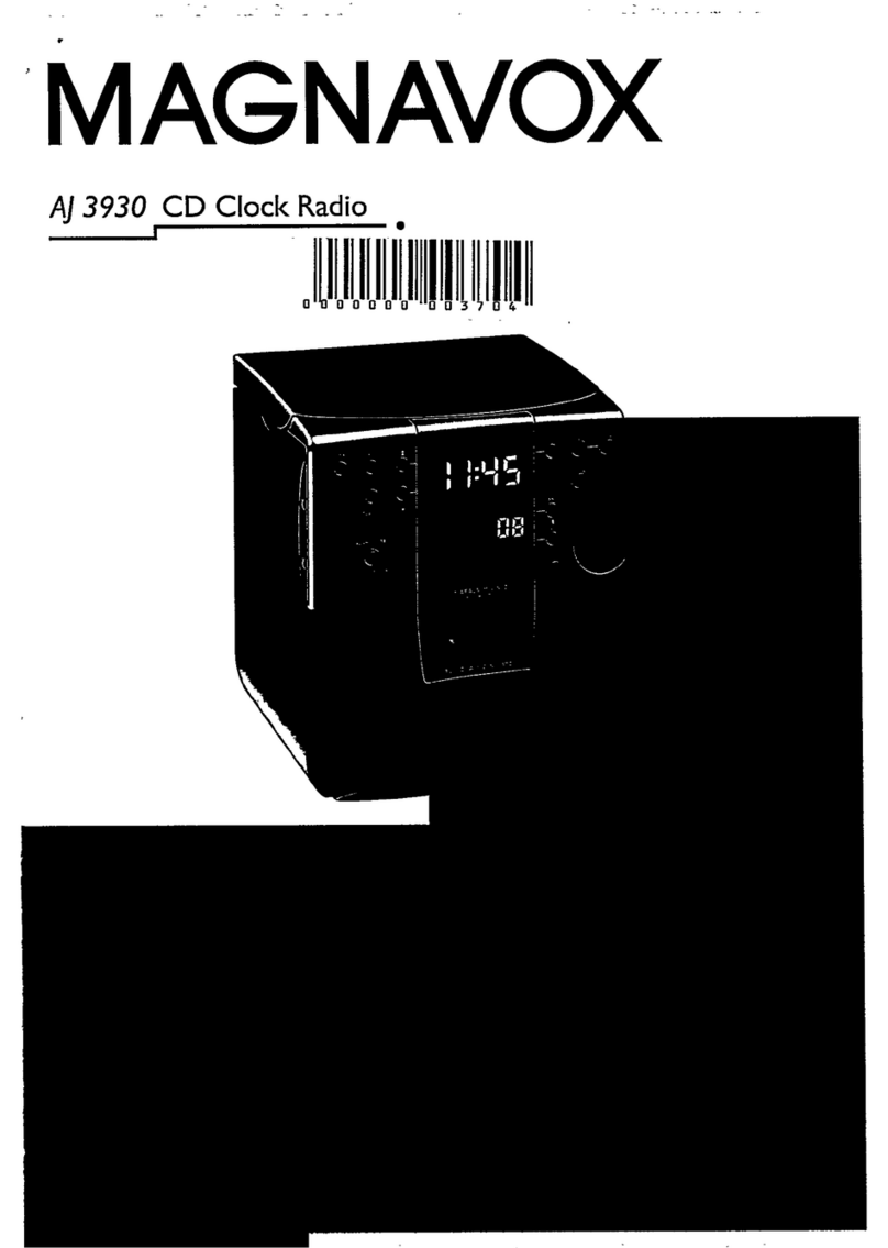 Magnavox AJ3930/17 user manual