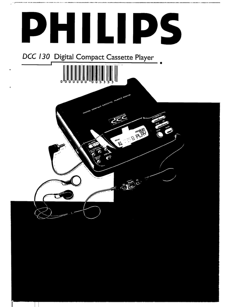 Philips DCC130/05 user manual