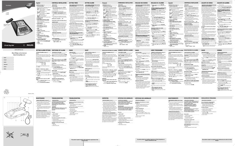 Philips AJ3475/00 User manual