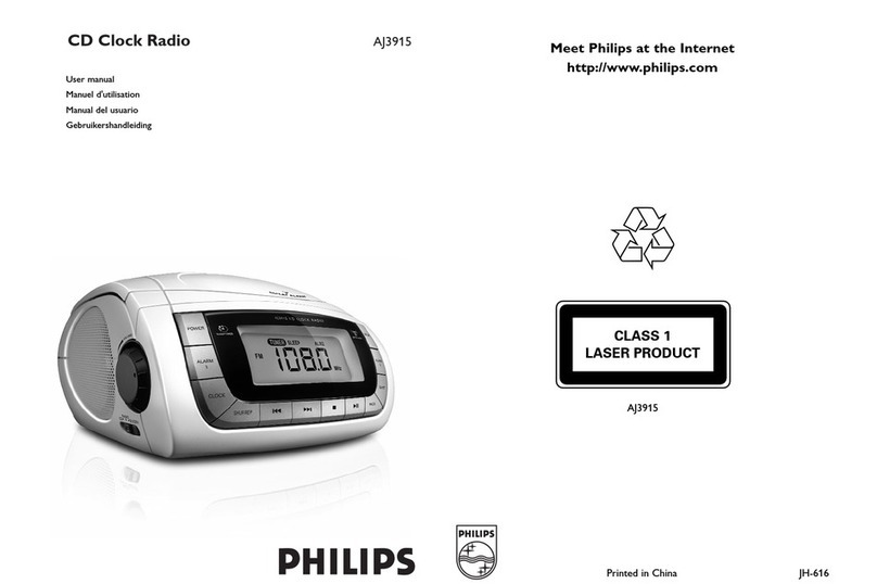 Philips AJ3915 User manual