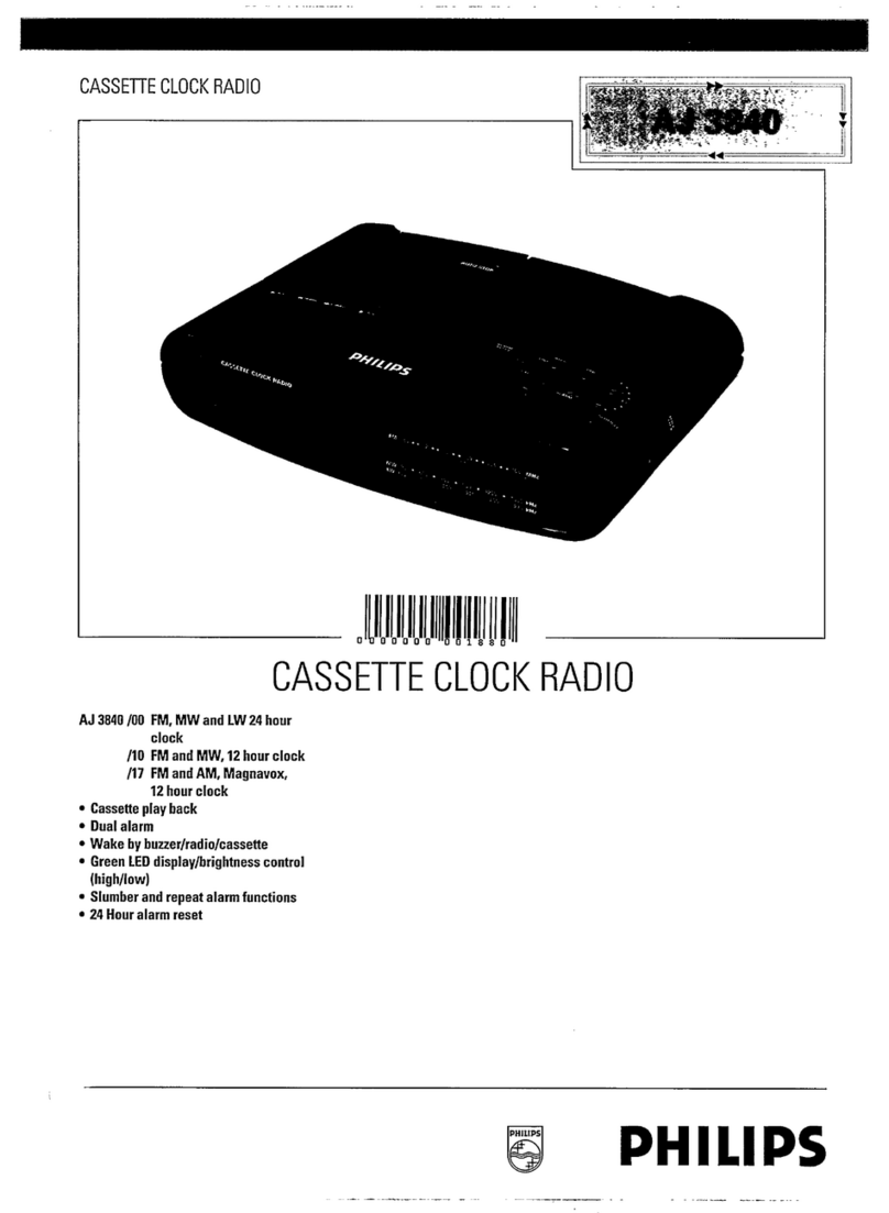 Philips AJ3840 Product information