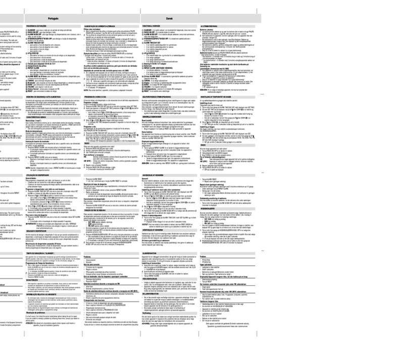 Philips AJ3000/14 user manual