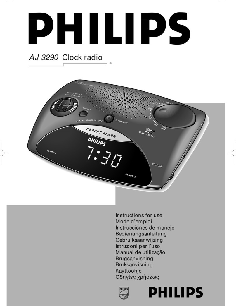 Philips AJ3290/05 Instructions for use