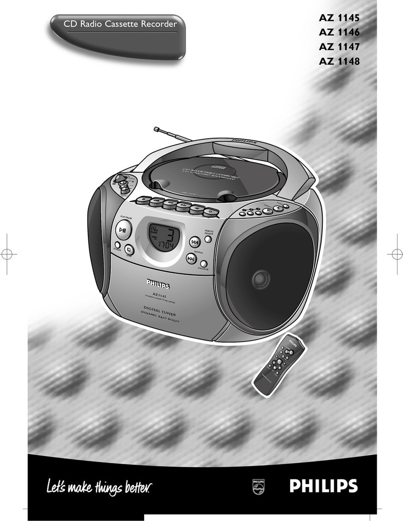 Philips AZ1147/10 User manual