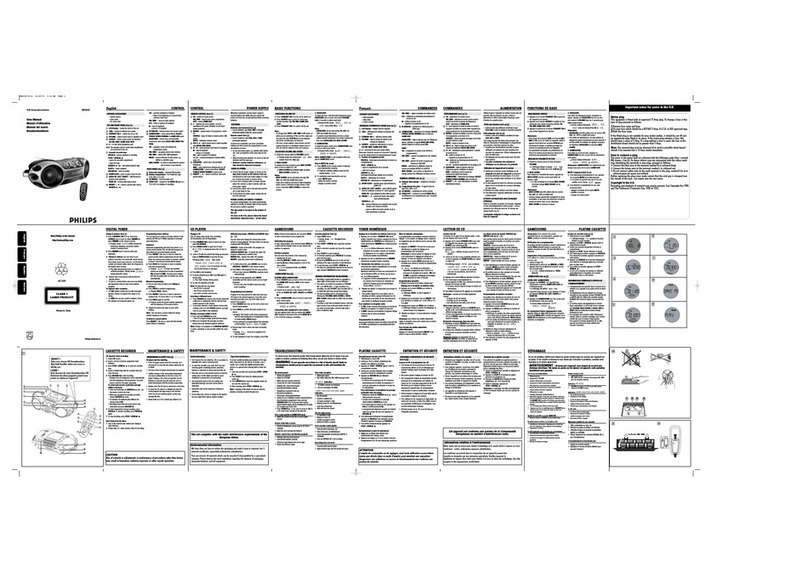 Philips AZ2535/00C user manual