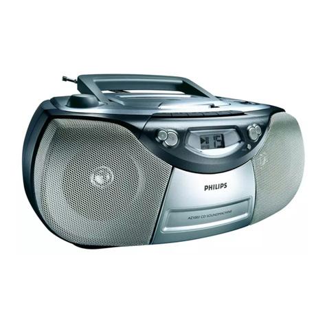 Philips AZ1003/10 user manual