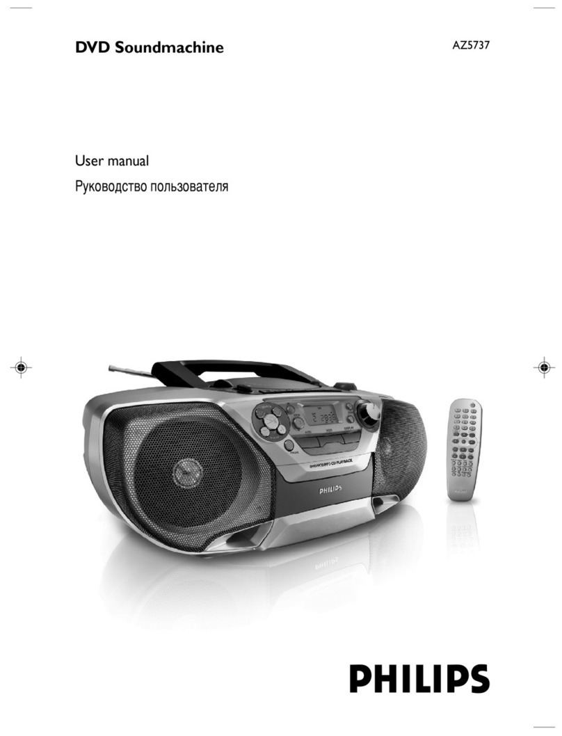 Philips AZ5737/58 user manual