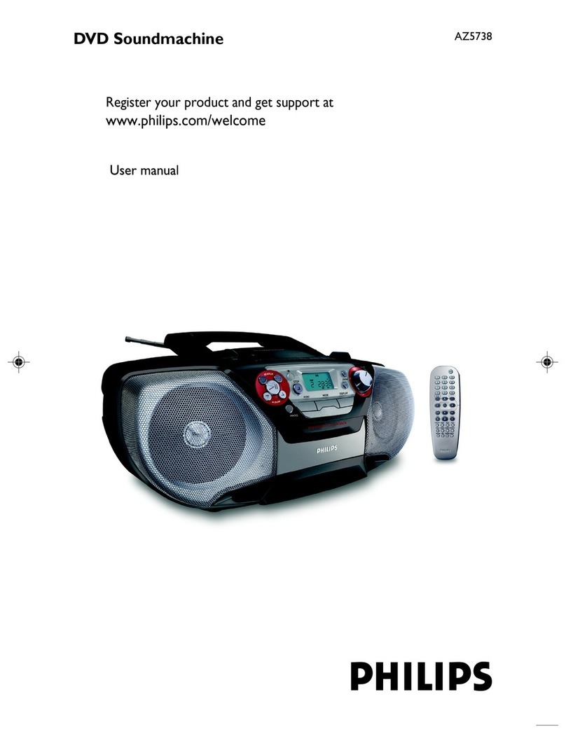 Philips AZ5738/98 user manual