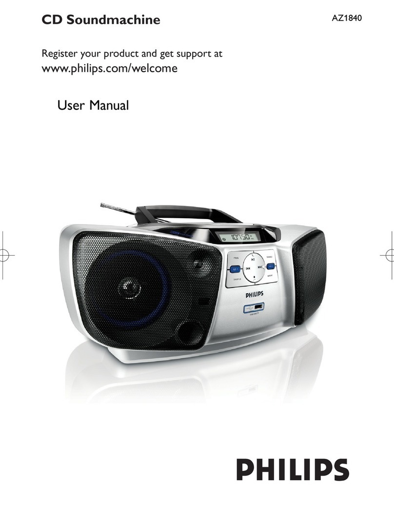 Philips AZ1840/12 User manual