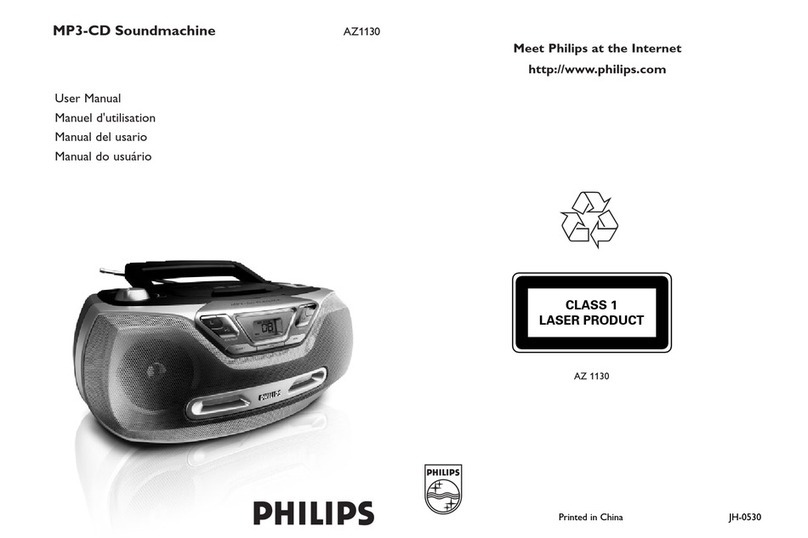 Philips AZ1130/55 User manual