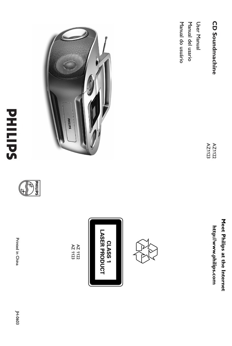 Philips AZ1122/78 User manual