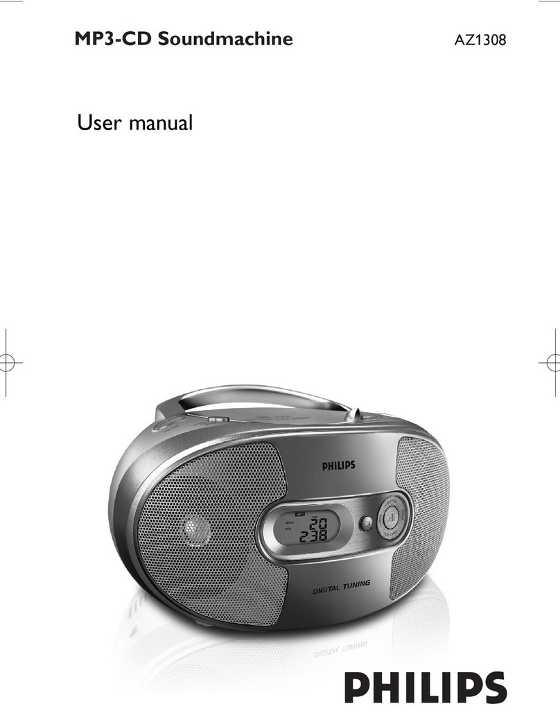 Philips AZ1308/96 User manual