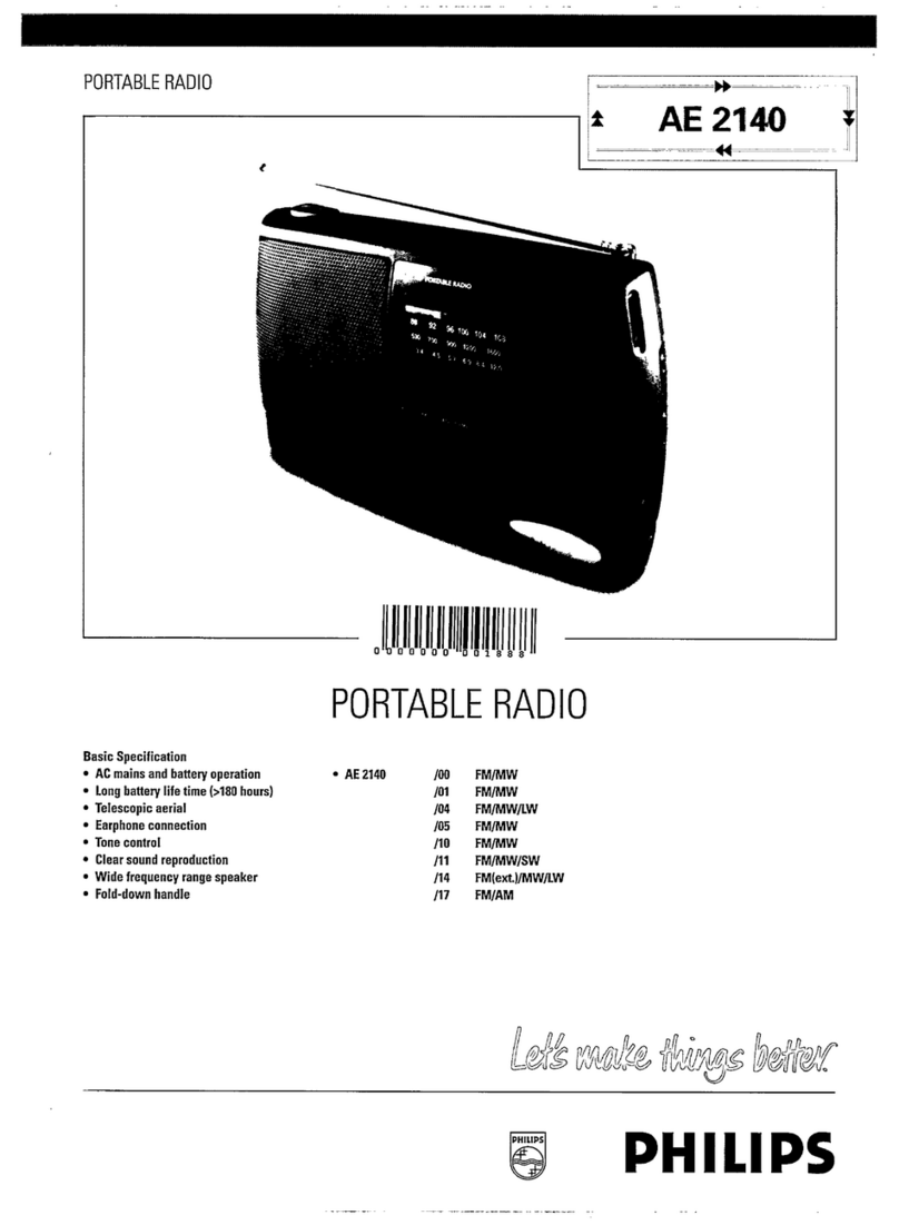 Philips AE2140/05 Specifications