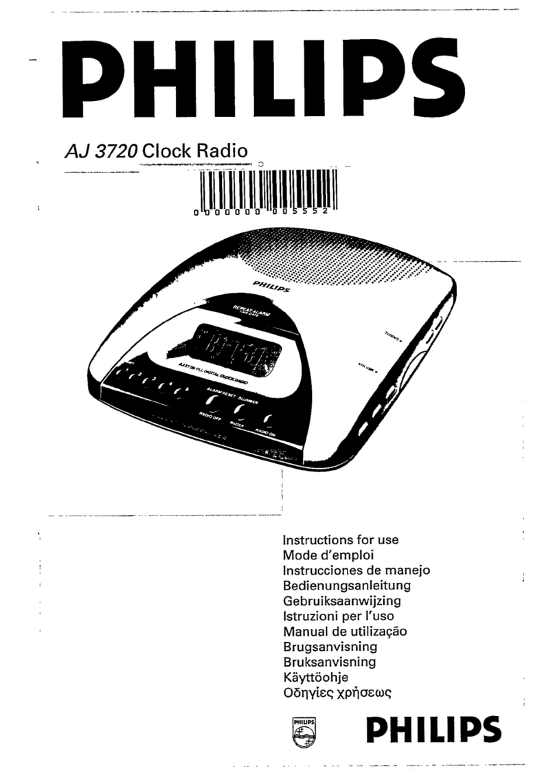 Philips AJ3720/00S Instructions for use