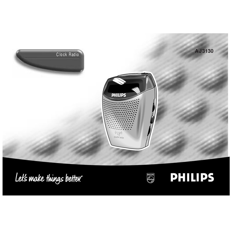 Philips AJ3132/00 User manual