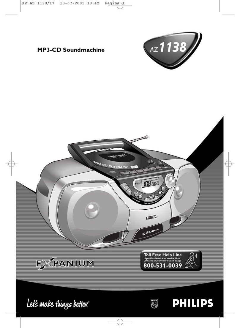 Philips AZ1138/17 User manual
