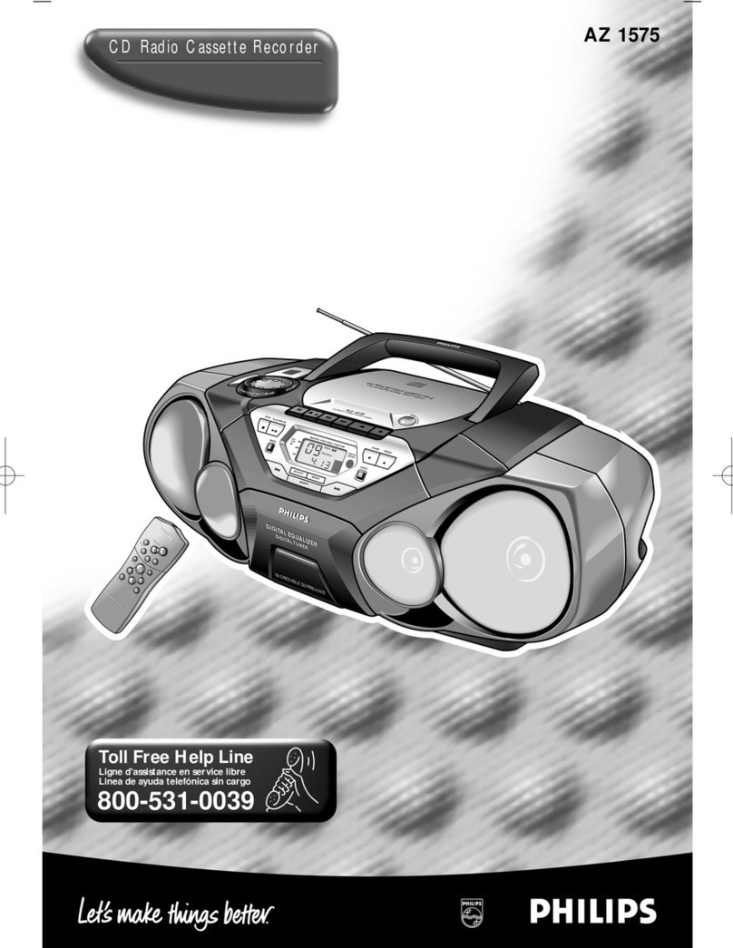 Philips AZ1575/17 User manual