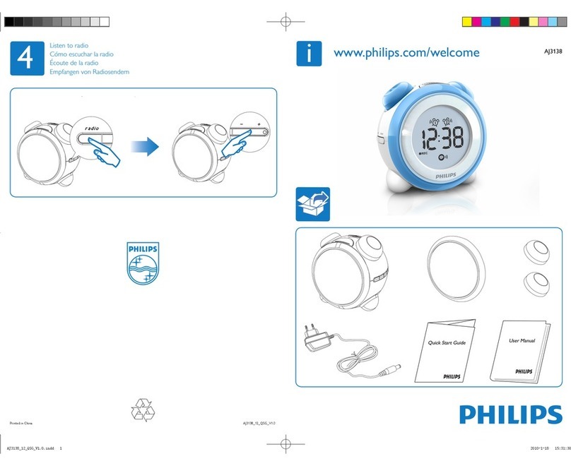 Philips AJ3138/12 User manual